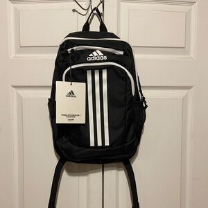 Sold-Adidas Black and White Backpack